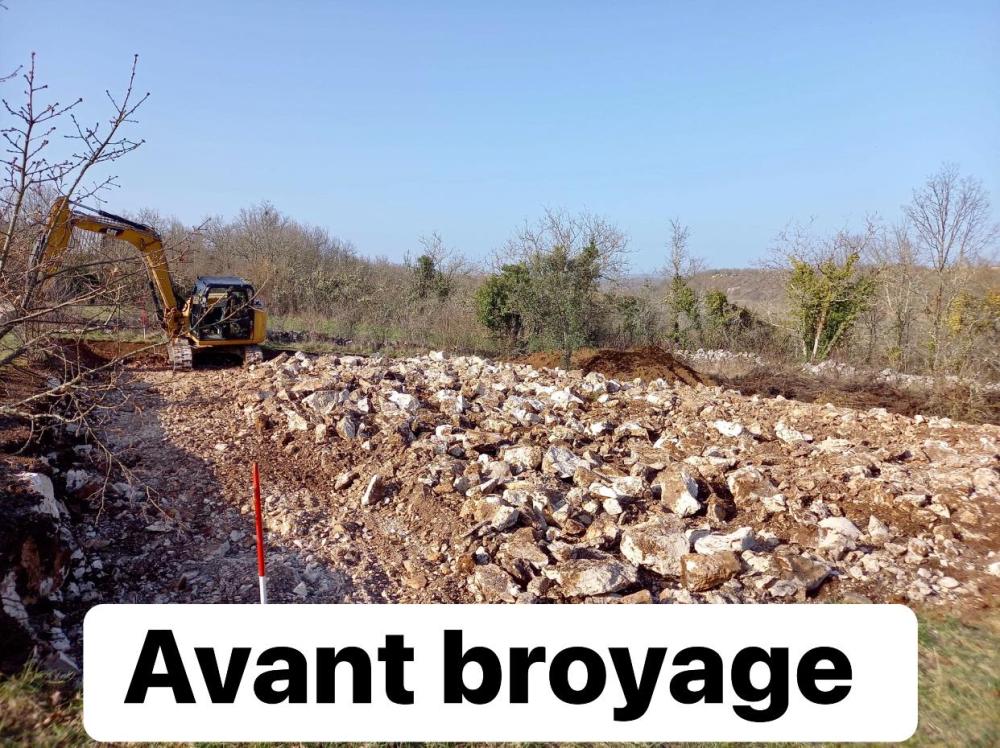 avant broyage