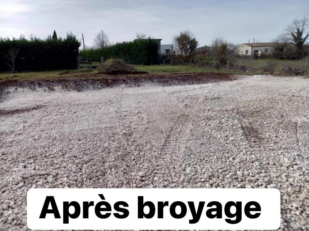 après broyage