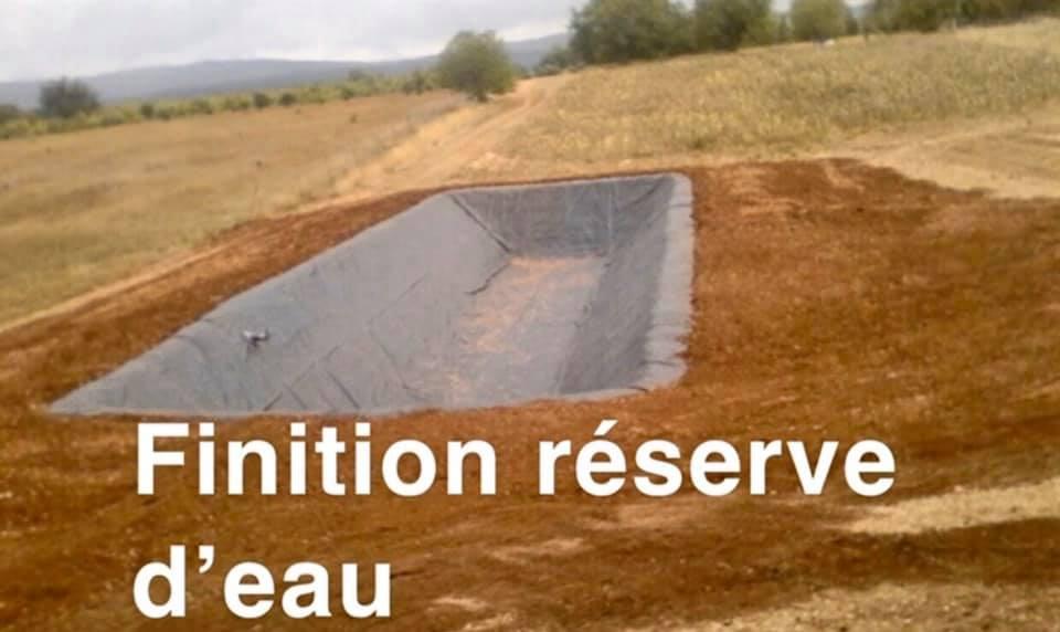 après réserve d'eau